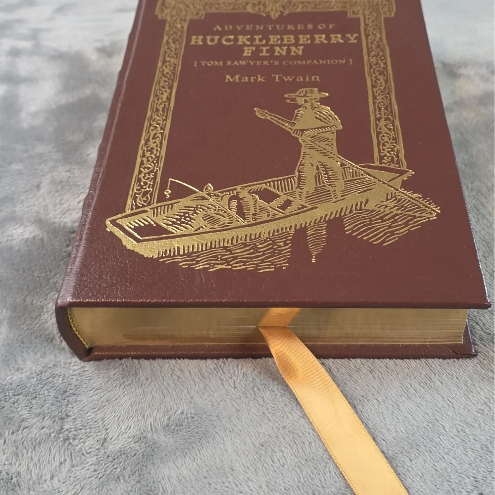 The Adventures of Huckleberry Finn (Tom Sawyer's Companion) Easton Press